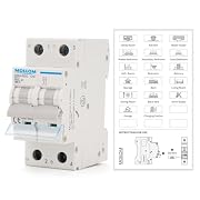 MOLLOM Disyuntor Miniatura 2P CC 500V 16A Curva C16