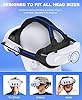 HELLCOOL Head Strap with 10000mAh Battery Pack Cables for Meta Quest 3S/3/2,Adjustable Elite Strap Replacement Intended for Quest Head Strap,VR Headset Accessories Extend PlayGame Time Reduce Pressure