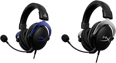 HyperX Cloud - Gaming Headset, Playstation Official Licensed Product, for PS5 and PS4 & CloudX, Official Xbox Licensed Gaming Headset, Compatible with Xbox One and Series X|S
