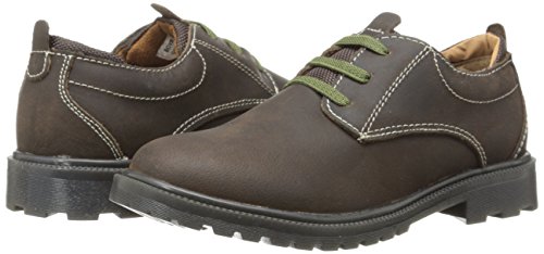 Florsheim Kids Gravel Jr Oxford (Toddler/Little Kid/Big Kid),Brown/Canvas,12 M Us Little Kid #TOP6