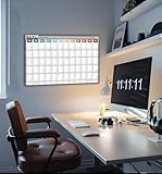 Year 2026 Wall Planner in A2 size (60x42 cm) | Weekend aligned for smart planning - Home Study or Office | Year to View wall planner chart by planners4winners | Non laminated, flat folded delivery. - Image 2