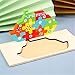 ELKeyko Bébé Bois Puzzle 3D Dinosaure Girafe Numéro d'animal Jigsaw Fun Puzzle Jeux Enfants Enfants Montessori Joueur éducatif Joueur Enfant (Color : Boats)