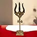 craftslook Brass Shivling with Trishul Nandi Idol | Shiv Parivar Murti Set | Shiva Pooja Mandir Decor | Hindu God Statue | Shiva Family Idol for Home Temple | Puja Samagri Gift Item