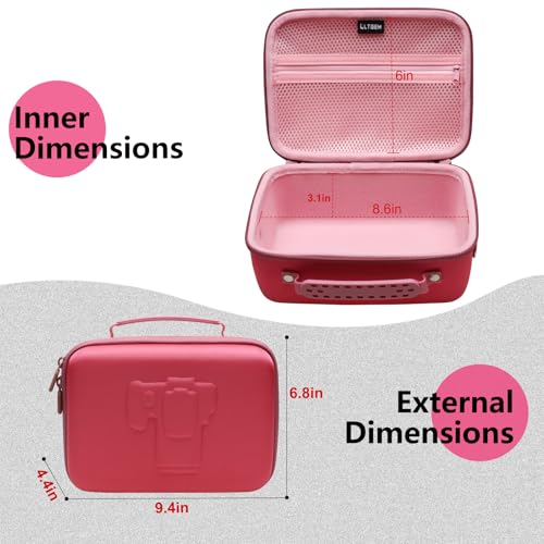 Funda para cámara compatible Canon EOS DSLR magenta y rosa miniatura 3
