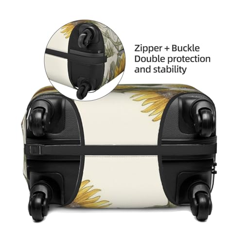 Housse de protection pour valise extensible et lavable design - 3