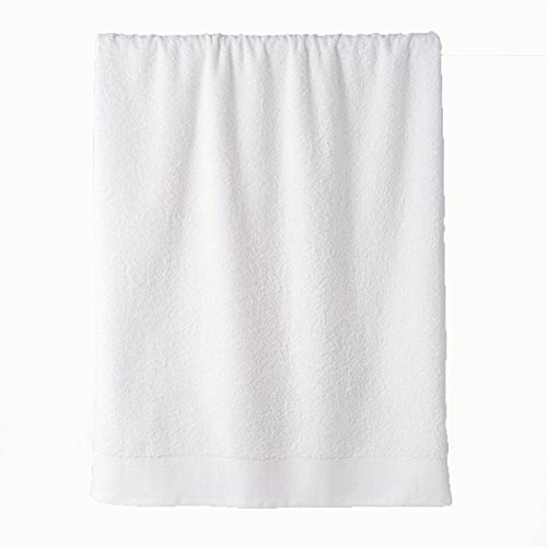 Happidea F572316301111Im100 Telo, 100% Cotone, Bianco, 100X150