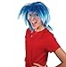 Kangaroo's Funky Spiky Blue Wig; Costume Wig