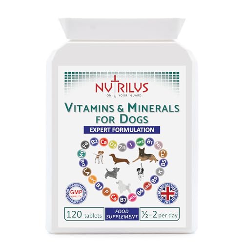 Nutrilus Dog Vitamins & Minerals Tablets