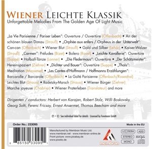 Viennese Light Classics - Unforgettable Melodies