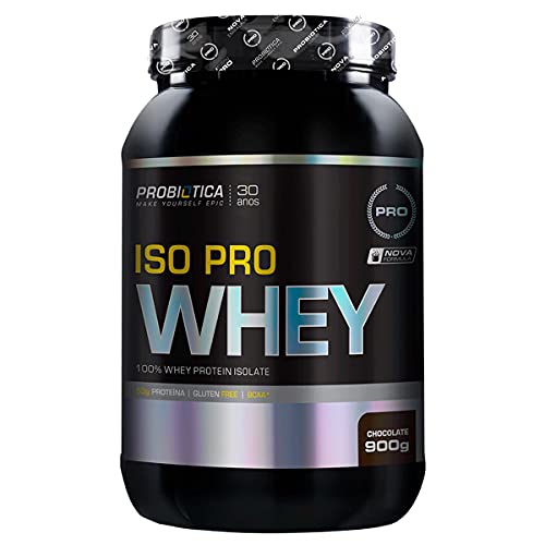 Iso Pro Whey 900g Chocolate + Coqueteleira - Probiotica
