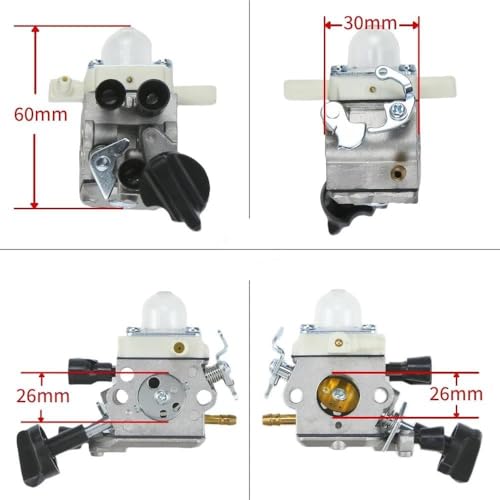 Carburador para soplador que no arranca soluciona fallos en BG86 y SH85 5
