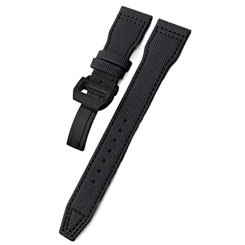 Bracelet montre nylon 22mm boucle déployante IWC Pilot Portofino