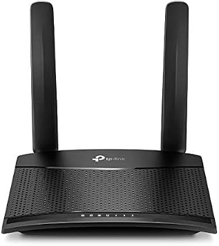 TP-Link TL-MR100, N300 Mbps Wireless 4G LTE Router, 4G/3G SIM Slot, Connectivity Up to 32 Devices, No Configuration Required, Guest Network and Parental Control Support