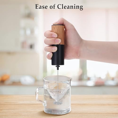 RAMNATH Coffee Beater-Electric Handheld Milk Wand Mixer Frother for Latte Coffee Hot Milk,Milk Frother for Coffee,Egg Beater,Hand Blender,Coffee Beater. - Image 5
