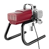 Pulverizador Sin Aire, Juego De Pistola Pulverizadora Eléctrica, Alta Potencia De 1800 W, Pulverización De Pintura De Pared, Diseño Liviano Y Portátil