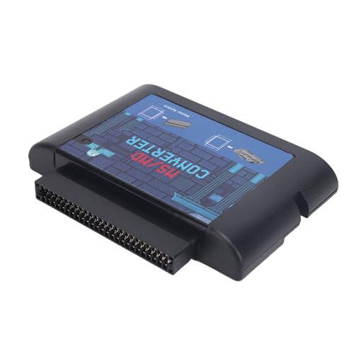 Convertidor MS a MD para Mega Drive adaptador de juegos Genesis negro retro 2