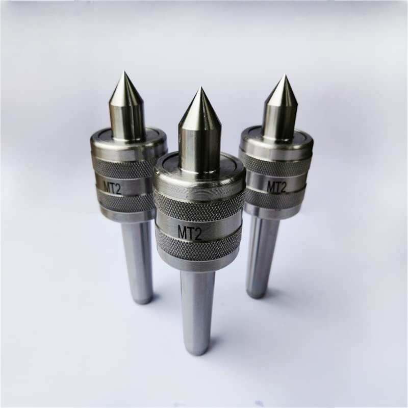 MT3 Lathe Live Revolving Center Shank Triple Bearing Precision Revolving Live Center Centre for Lathe Machine