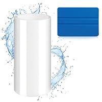 Vebulon Transparentes Wasserdichtes Pool Reparaturset Klebeband, 10x150 cm TPU Dichtungsband für Wasserbett, Pool, Poolfolie, Planschbecken, Luftmatratze