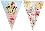 JEWELESPARTY 🥳 10PC 8FT TRIANGLE BANNER SAILOR MOON PARTY SUPPLIES FAVOR DECORATIONS DECOR THEME...