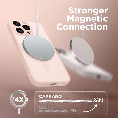 Coque iPhone 13 Pro Max CAPRARO magnétique et translucide - 4