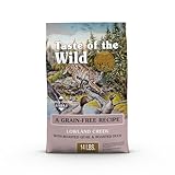 Taste Of The Wild High Protein Real Meat Recipes Premium Dry Cat Food With Superfoods And Nutrients Like Probiotics, Vitamins And Antioxidants For Adult Cats And Kittens 14lb (Pack of 1)
