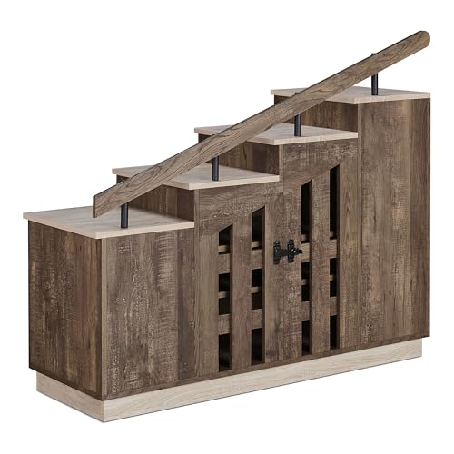 HOMES: Inside + Out Cadence Farmhouse Hidden Shoe Cabinet Entryway,