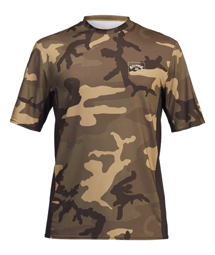 Billabong Mens Arch Mesh Loose Fit Short Sleeve 50+ UPF Surf Shirt Rashguard