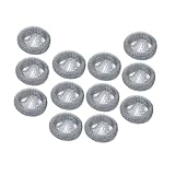 TOPPERFUN 12個 洗濯機排水ホース用ステンレス製糸くずトラップ 簡単装着で詰まり防止 水流改善 耐久性高く洗濯機性能向上に貢献