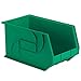 LewisBins Polypropylene Bins, Green, 11X18X10 - Lot of 4