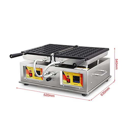 Máquina Eléctrica para Takoyaki y Waffles 2000W miniatura 6