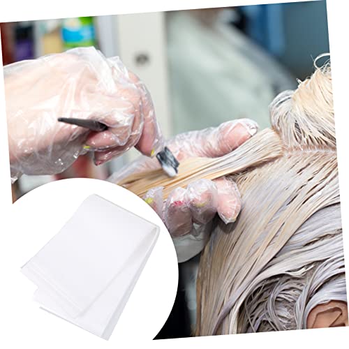 Ipetboom 100 Folhas De Papel De De Cabelo Ferramenta De Cabeleireiro Papel De De Cabelo Papel De Sep