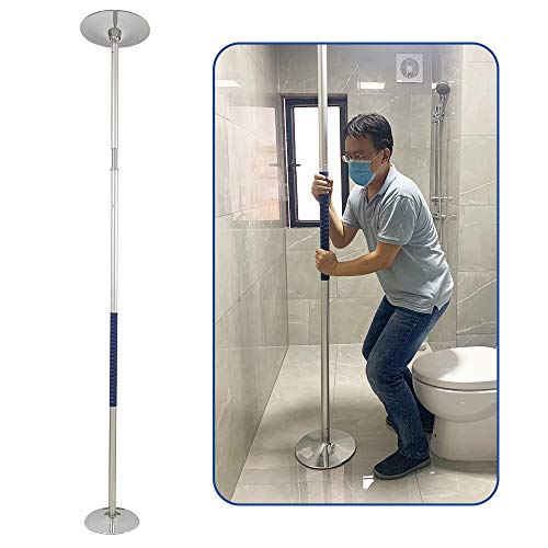 Security Pole Handicap Grab Bars Shower for Seniors Bed Assist Bar Floor to Ceiling Transfer Pole Toilet Safety Rails Bathroom Grab Bars Bathtub Handle Hand Rails Shower Support Standing Poles