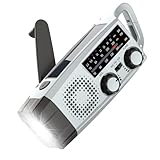 防災ラジオ カラビナ付き多機能FM/AM