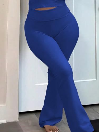 Plus Size Lounge Pants Women Petite Comfy Casual Trousers3