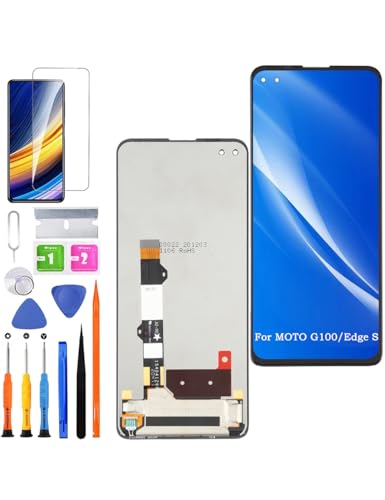 HLYGZX Pantalla de repuesto para Motorola Moto G100 / Edge S LCD, XT2125 pantalla táctil digitalizador kit de piezas de reparación