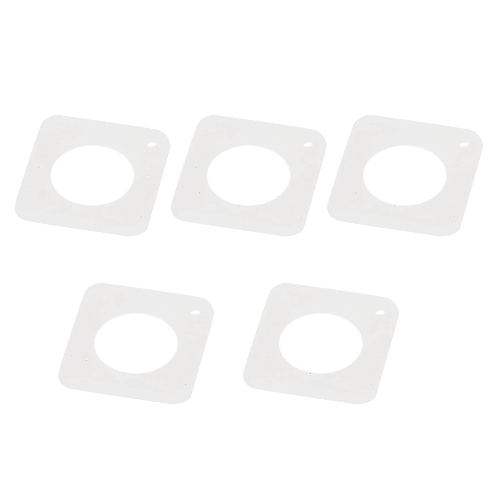 CHICIRIS3D Printer Vibration Dampener, 42x42x2MM 5Pcs Stepper Motor Vibration Damper Kit for NEMA 17