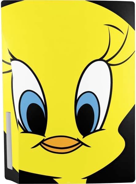 Skinit Decal Gaming Skin Compatible with PS5 Bundle - Officially Licensed Looney Tunes Tweety Bird Design