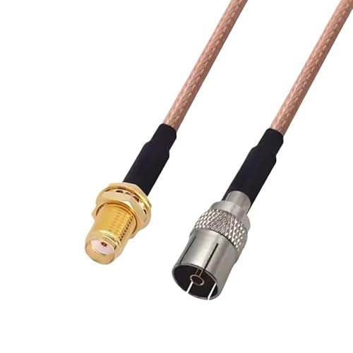 RG316 Cabel SMA �I�X/���X - TV �I�X/���X �R�l�N�^ R*/F �����P�[�u��(TVF-SMAF-RG316,1M)