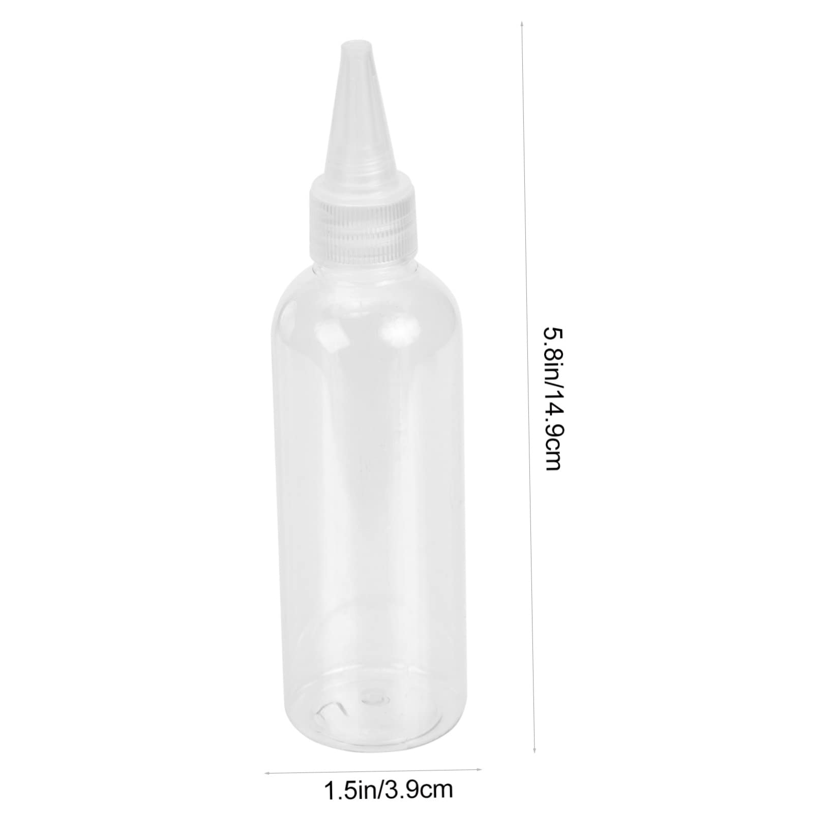 Flacone a Goccia 100ml Pe, Bottiglia per Tintura Chioma