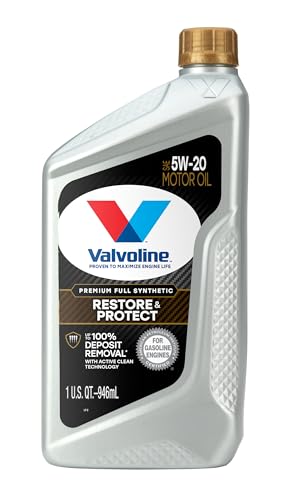 Image of Valvoline Restore & Protect Full Synthetic 5W-20 Motor Oil 1 Quart