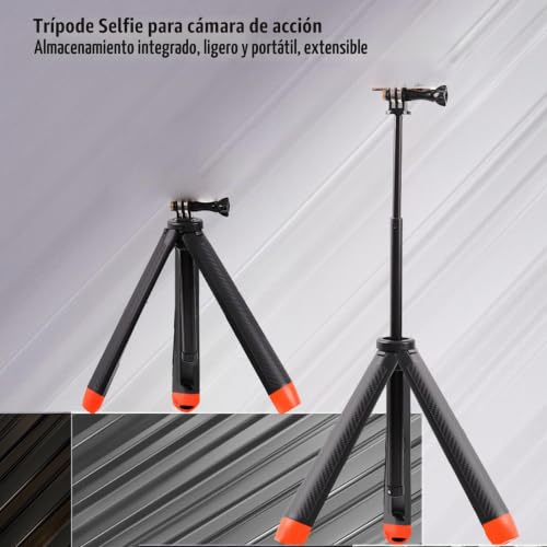 Palo selfie flotante y trípode impermeable que evita pérdidas de tu cámara de acción 5