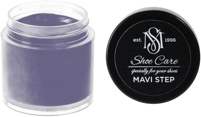 Nutritive Leather Spray - NCS S 5020-R60B Darkest Charcoal Indigo - Deep Conditioning & Shoe Color Restoration for Smooth Leather by MAVI STEP - 1.70 fl oz / 50 ml