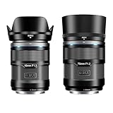SIRUI Sniper - Juego de lentes de enfoque automático de 16 mm, 75 mm, lente de cámara APS-C gran angular F1.2 para Z8, Z9, Z5, Z6, Z7, Zfc (montaje Z, negro)