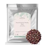 Starwest Botanicals Red Rose Buds and Petals, 1 Pound