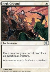 Magic The Gathering - High Ground (20/383) - Tenth Edition