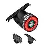 Options de visibilité améliorées : avec des effets de clignotement constant ou rapide et d'impulsion respiratoire, ce feu arrière de vélo offre 5 modes d'éclairage tels que le flash lent pour s'adapter à différents scénarios de cyclisme, améliorant la sécurité du conducteur en maintenant une grande visibilité sur les routes à tout moment de la journée