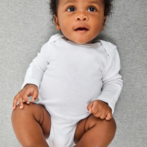 HonestBaby Baby Boys' 5-pack Long Sleeve Bodysuits One-piece 100% Organic Cotton for Infant Baby Boys', Unisex - Image 4