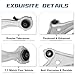 Front Lower Control Arm with ball Joint Assembly Left Right Passenger Driver Side Suspension Kit Replacement for 2009 2010 2011 2012 2013 2014 Nissan Murano