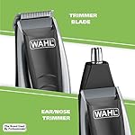 Wahl Vacuum Trimmer Kit with Powerful Suction for Beards, Facial Hair, Stubble, Nose, & Ear Hair Clipping – Lithium Ion…