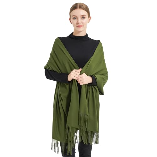 Ciormis Pashmina Scarf for Women, Soft Pashminas Shawls and Wraps for Evening Dresses, Wedding Bride Bridesmaid Shawls Scarf